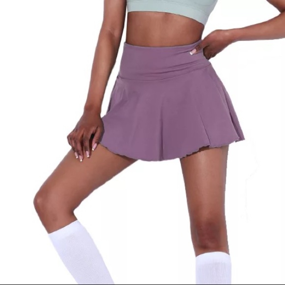High rise golf skirt